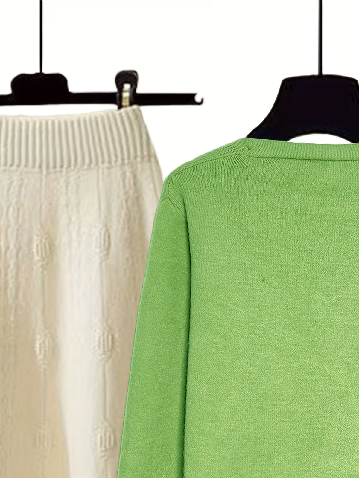 Women’s Knit Top & Skirt Set