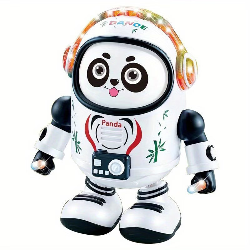 Robot Panda & Electric Space Duck Toy – Light & Music Fun for Kids 2+
