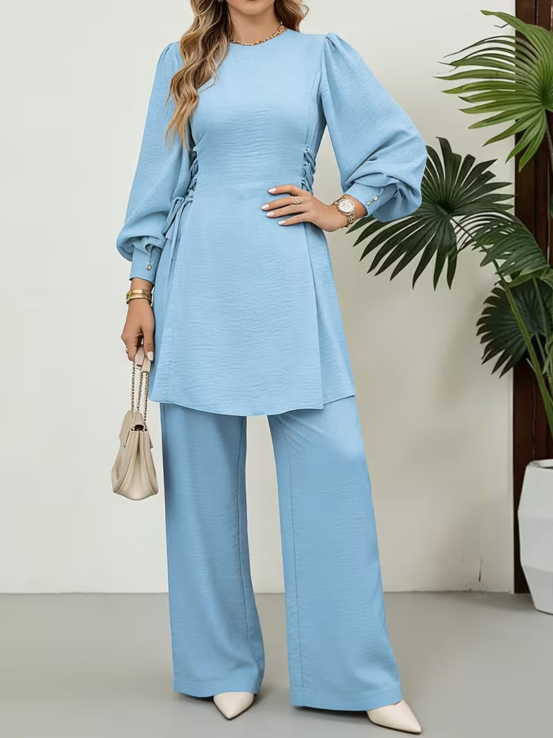 Middle Eastern Arabian 2pcs Abaya Set