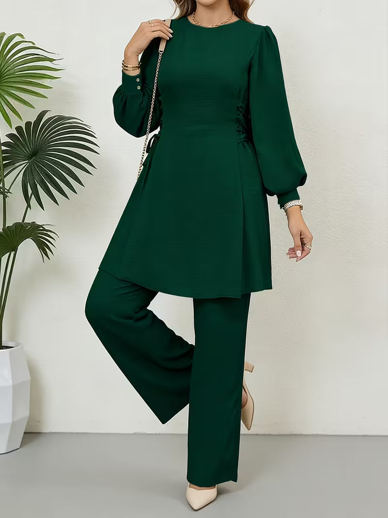 Middle Eastern Arabian 2pcs Abaya Set