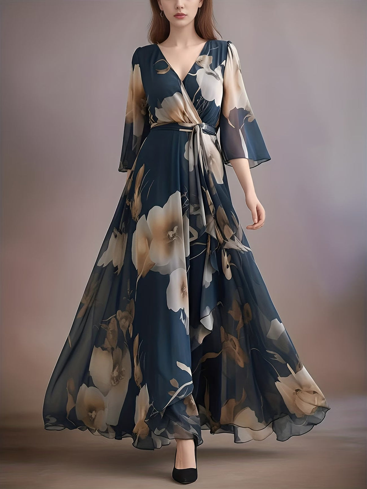 Floral Escape Midi Dress