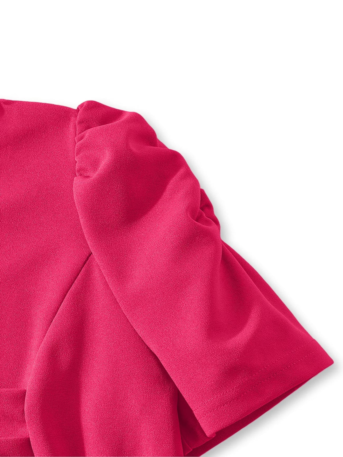 Women's Elegant V-Neck Ruffle Midi Dress with Waist Belt