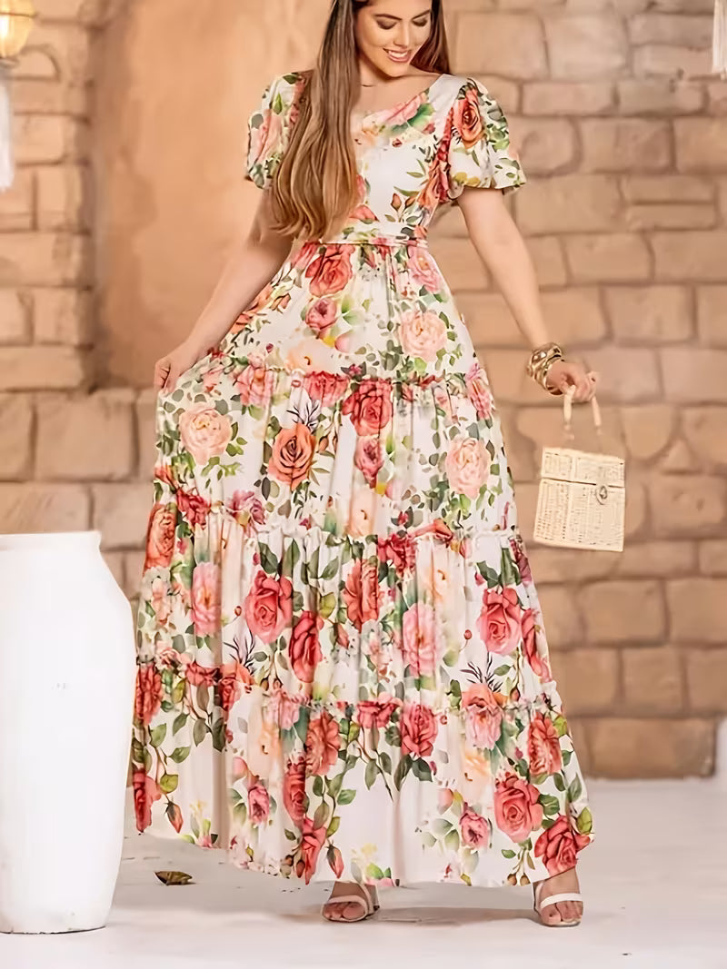 Floral Escape Midi Dress