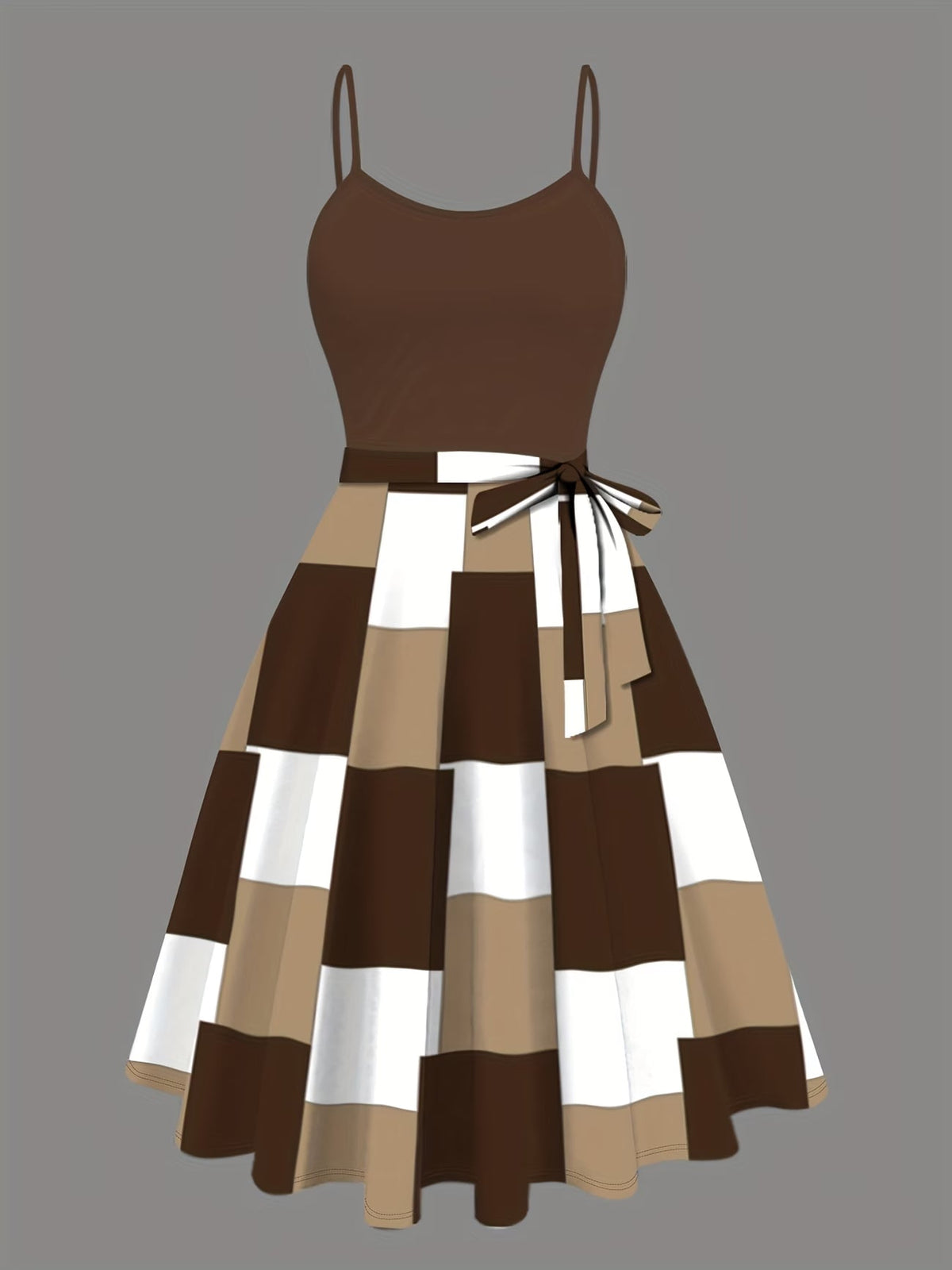 Women Elegant Top & Skirt Two-Piece Set