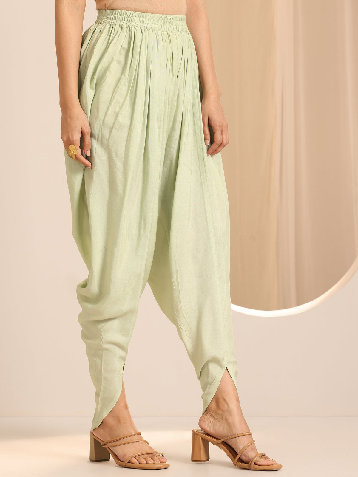 Anouk Multi Printed Muslin A-Line Kurta Set