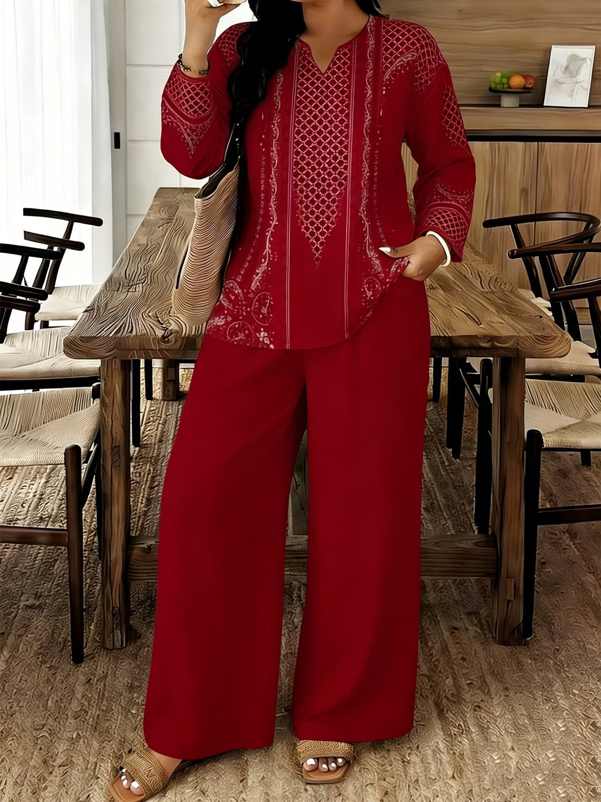 Long-sleeve and Long-pants 2pcs Set, a Suit, New Spring and Summer Style