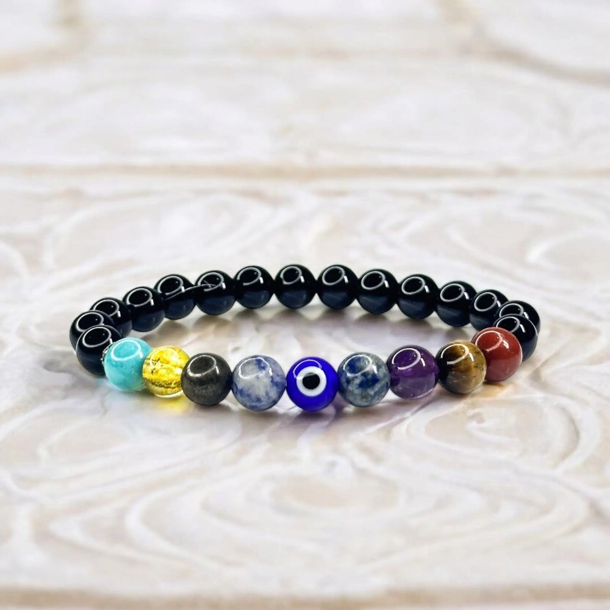 Premium 9 Stone Chakra Bracelet for Positive Vibes – Buy 1 Get 1 FREE