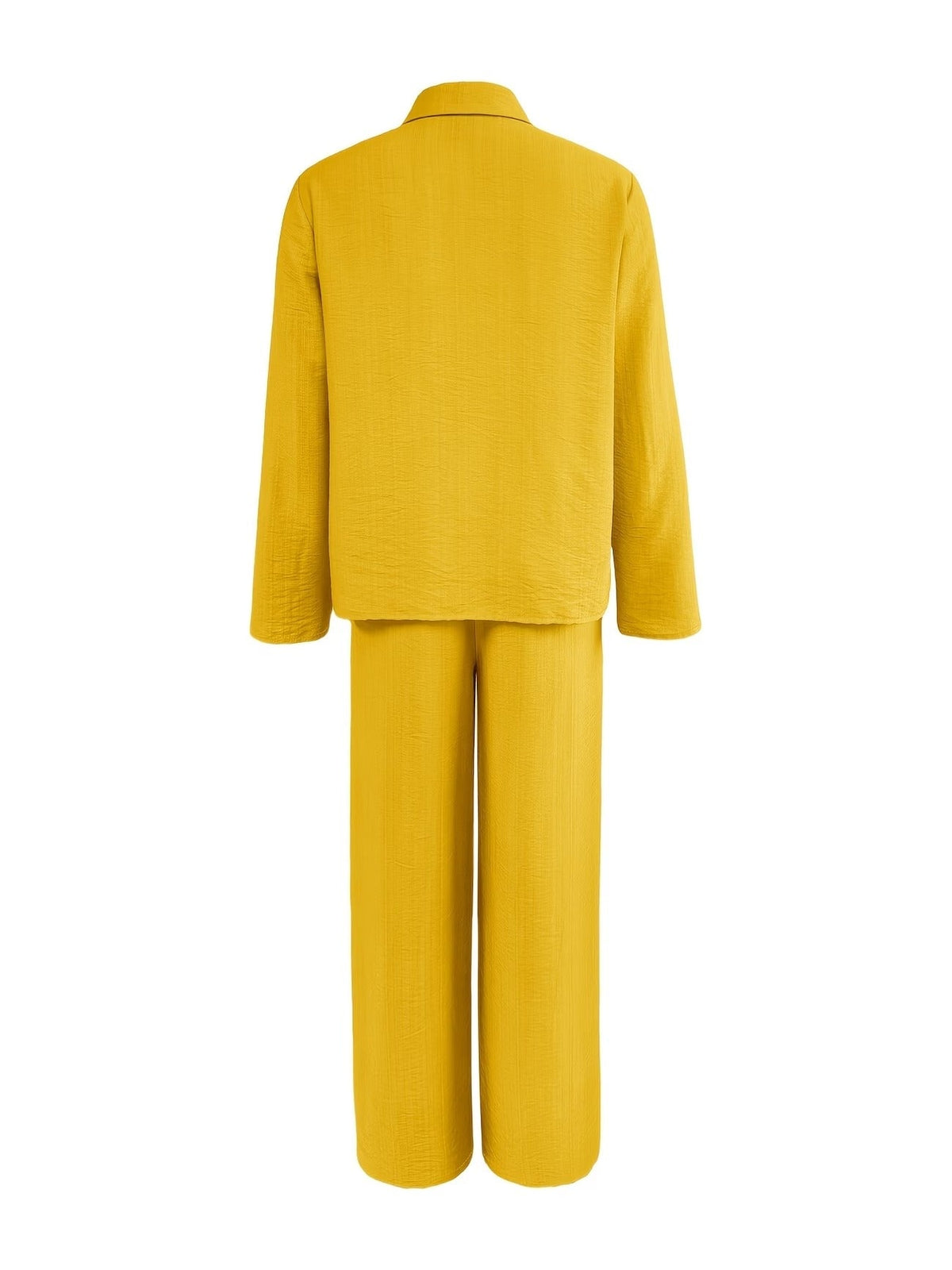 Women’s Stylish Casual Two-Piece Suit for Spring & Autumn – Comfortable Top & Matching Pants Set