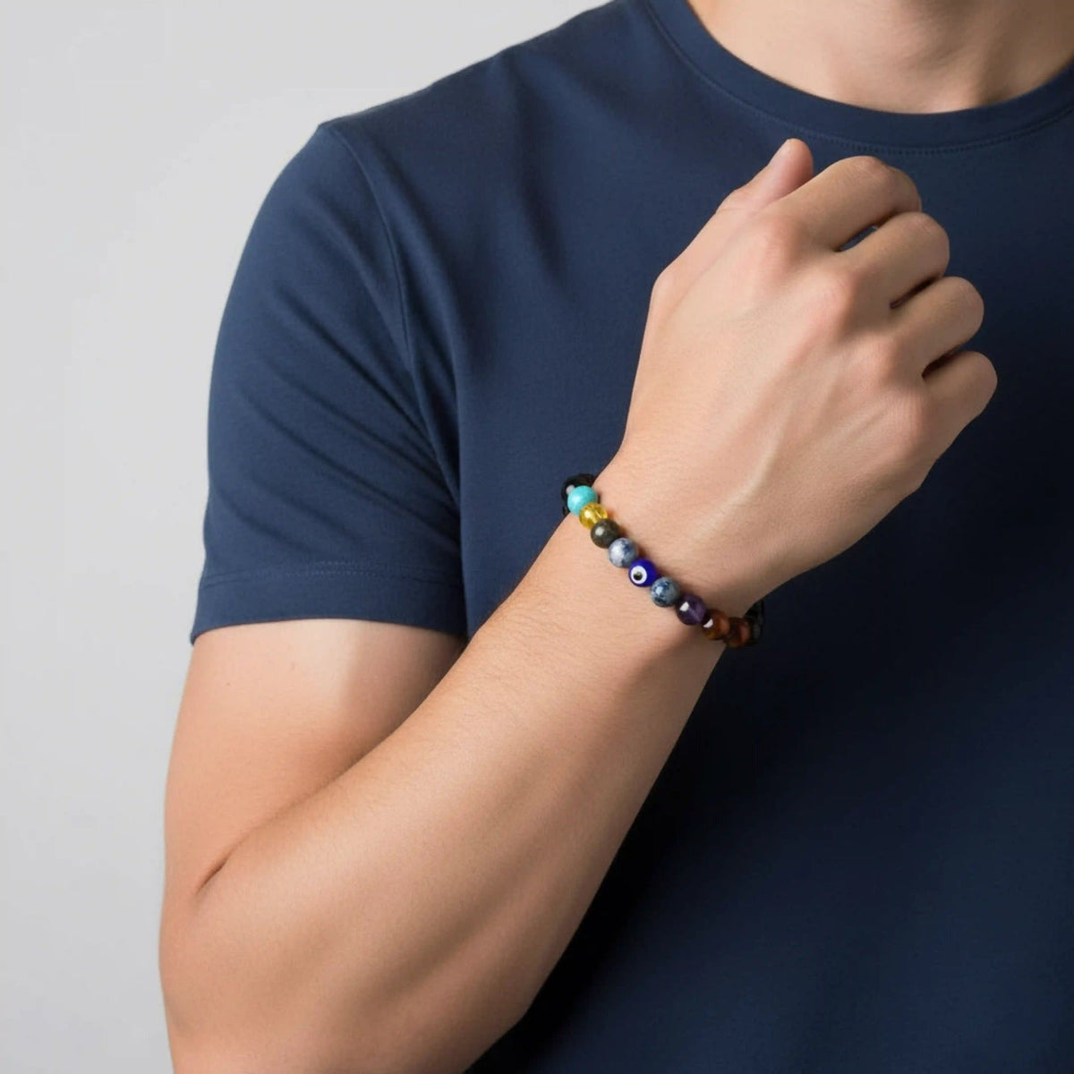 Premium 9 Stone Chakra Bracelet for Positive Vibes – Buy 1 Get 1 FREE