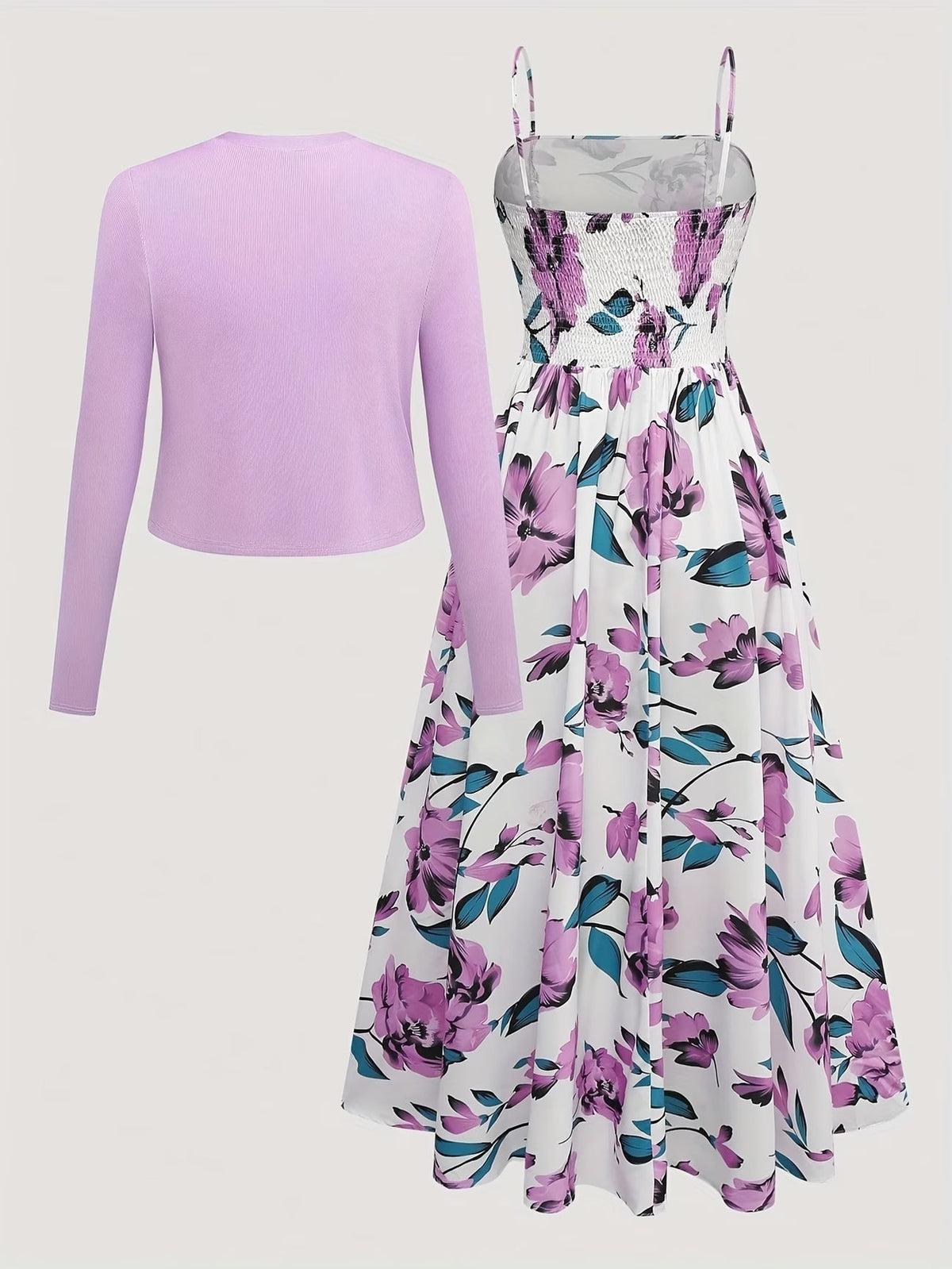 Women'S Tie Shirt Two-Piece