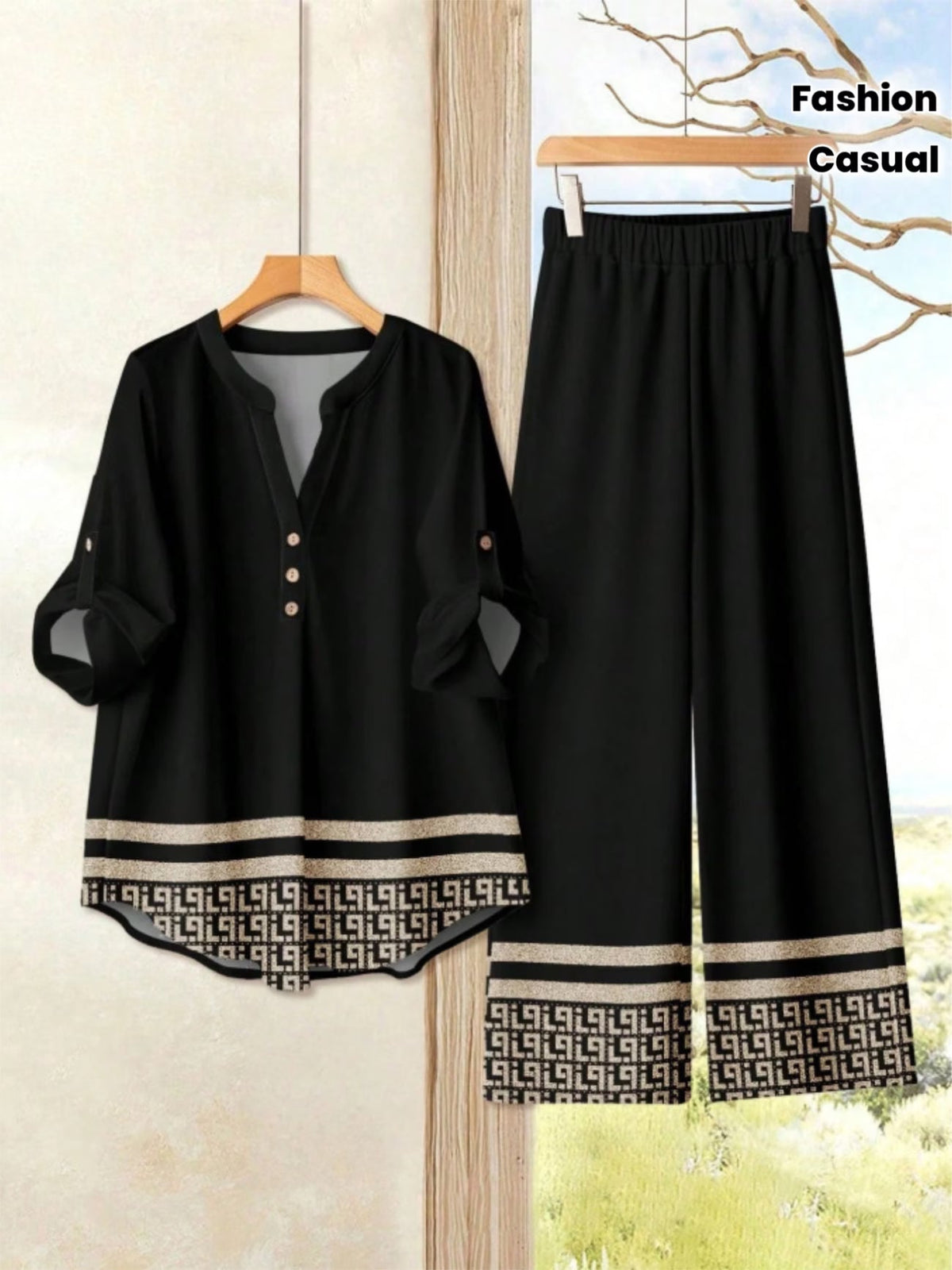 Spring Breeze Casual Co-Ord Set