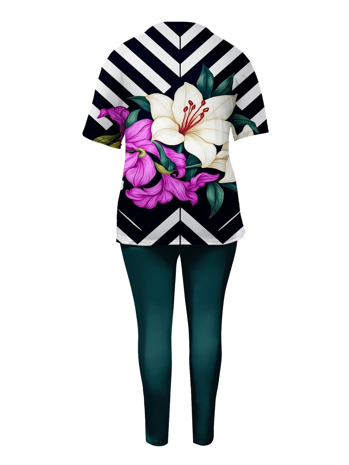 Daily Charm Floral Outfit