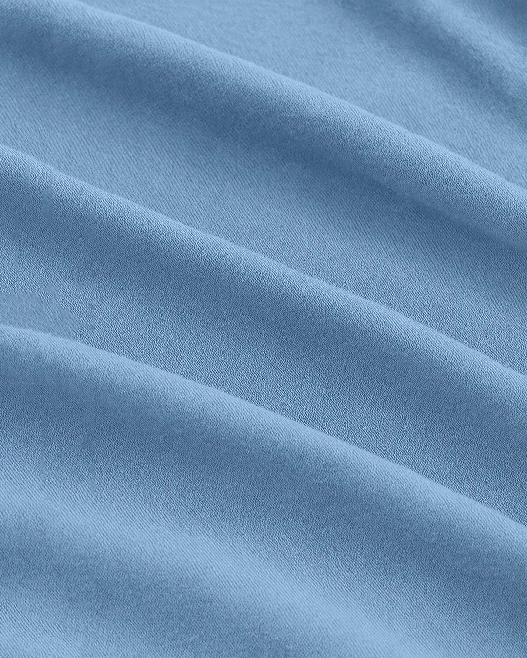 Back to School Turtleneck Going Out Outfit Slim Fit Top in Powder Blue