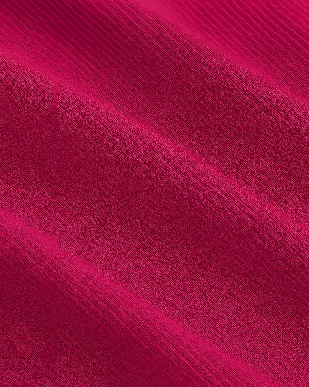 Casual Slim Fit Hot Pink and White Tee with Contrast Hem