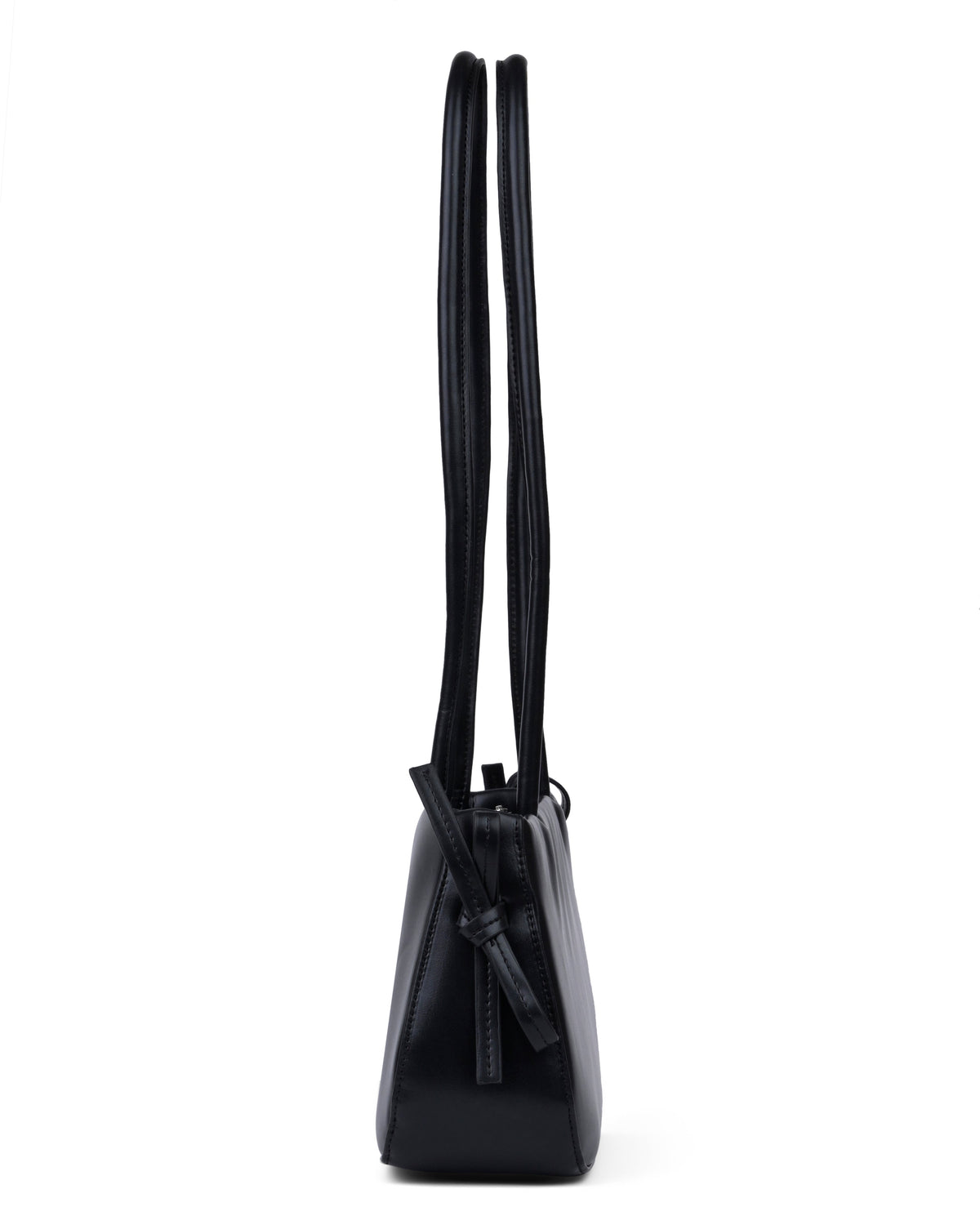 Cute Bow Tie Detail Shoulder Handbag in Black