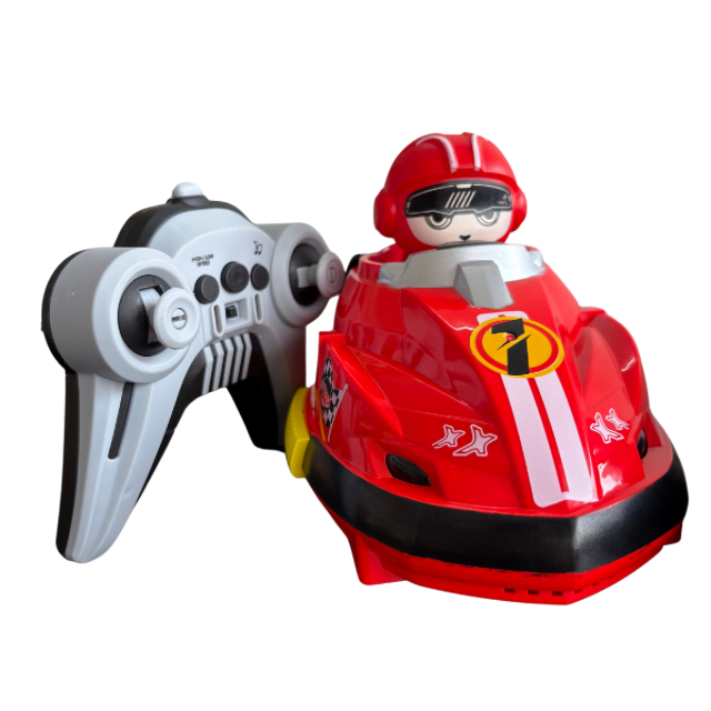 Remote Control Collision Car – Go Kart Bumping Car Toy – 2 Player