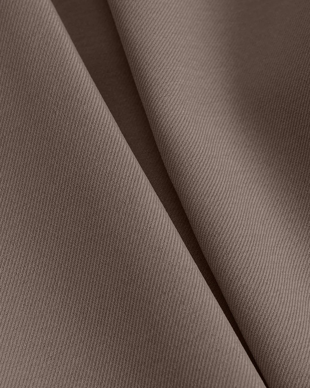 High-Waist Inverted-Pleat Wide-Leg Trousers in Cappuccino