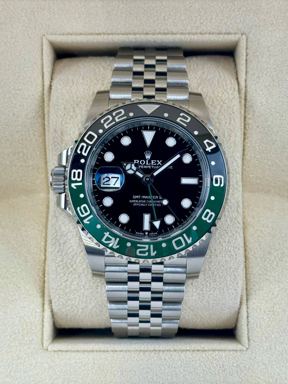 Role_x Gmt Master Green Watch