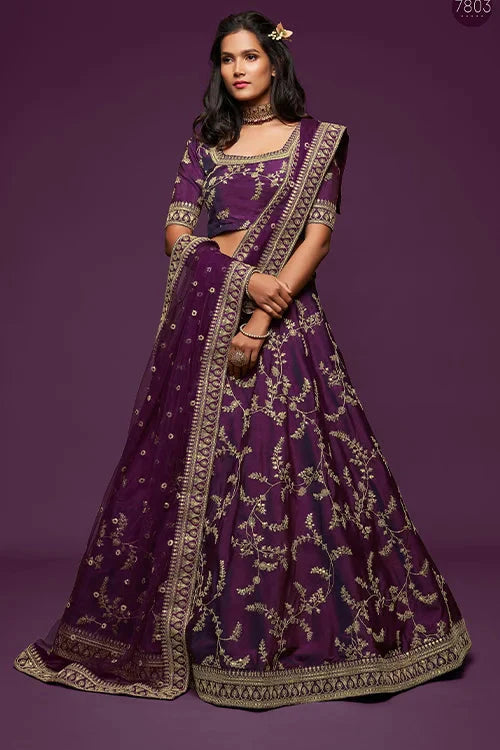 Indian Fashion Wear Collection For  Women Lehenga Choli With Dupatta