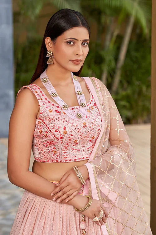Indian Women Marriage Season Colection Lehenga Choli With Dupatta