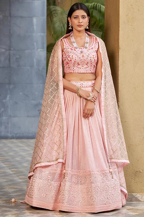Indian Women Marriage Season Colection Lehenga Choli With Dupatta