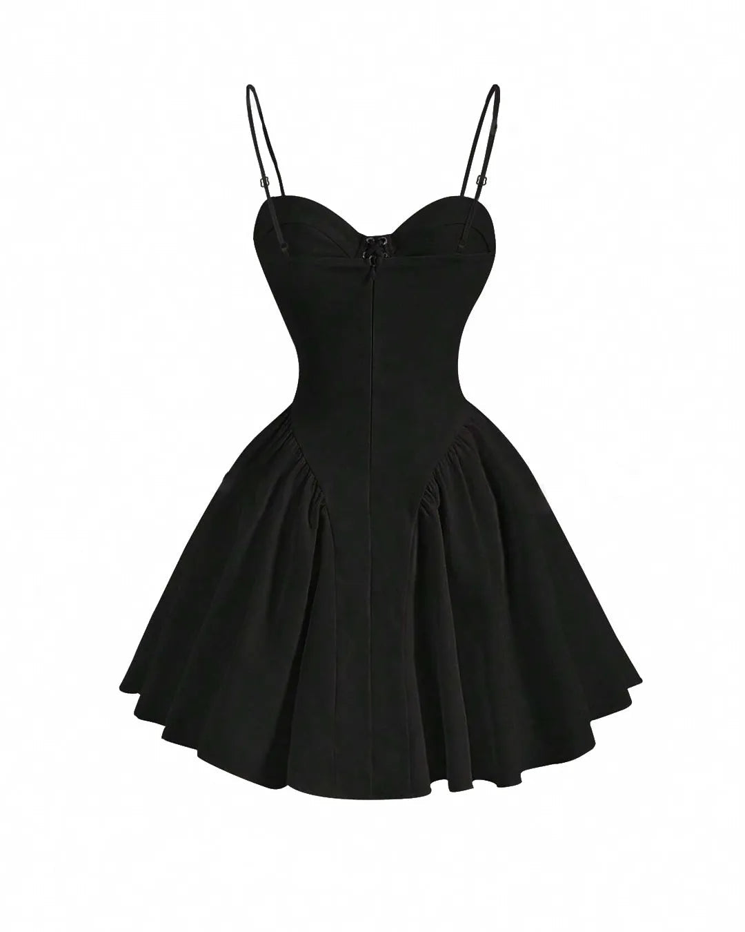 Lace Up Front Cami Dress Corset Dress