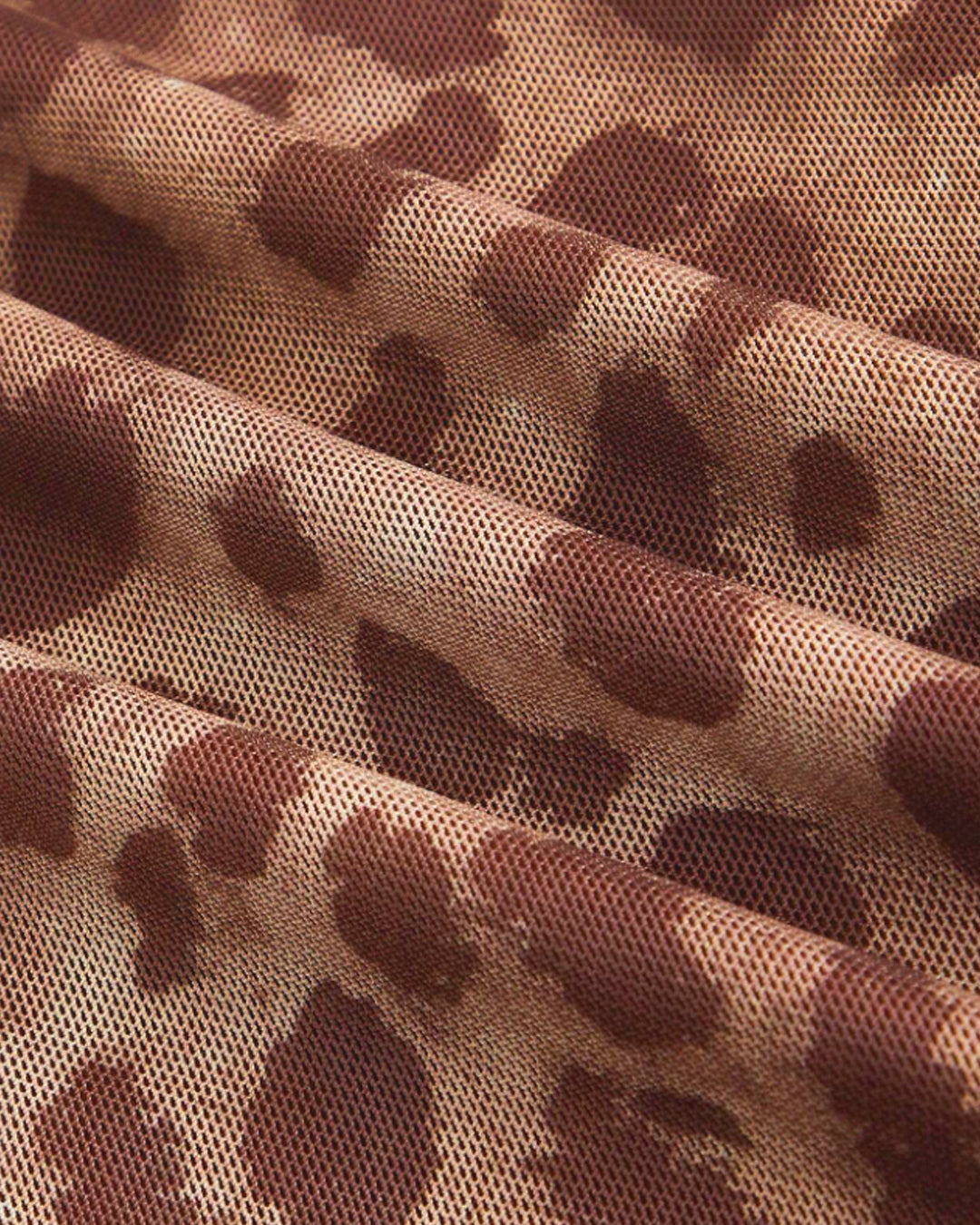 Leopard Print Bodycon Midi Skirt