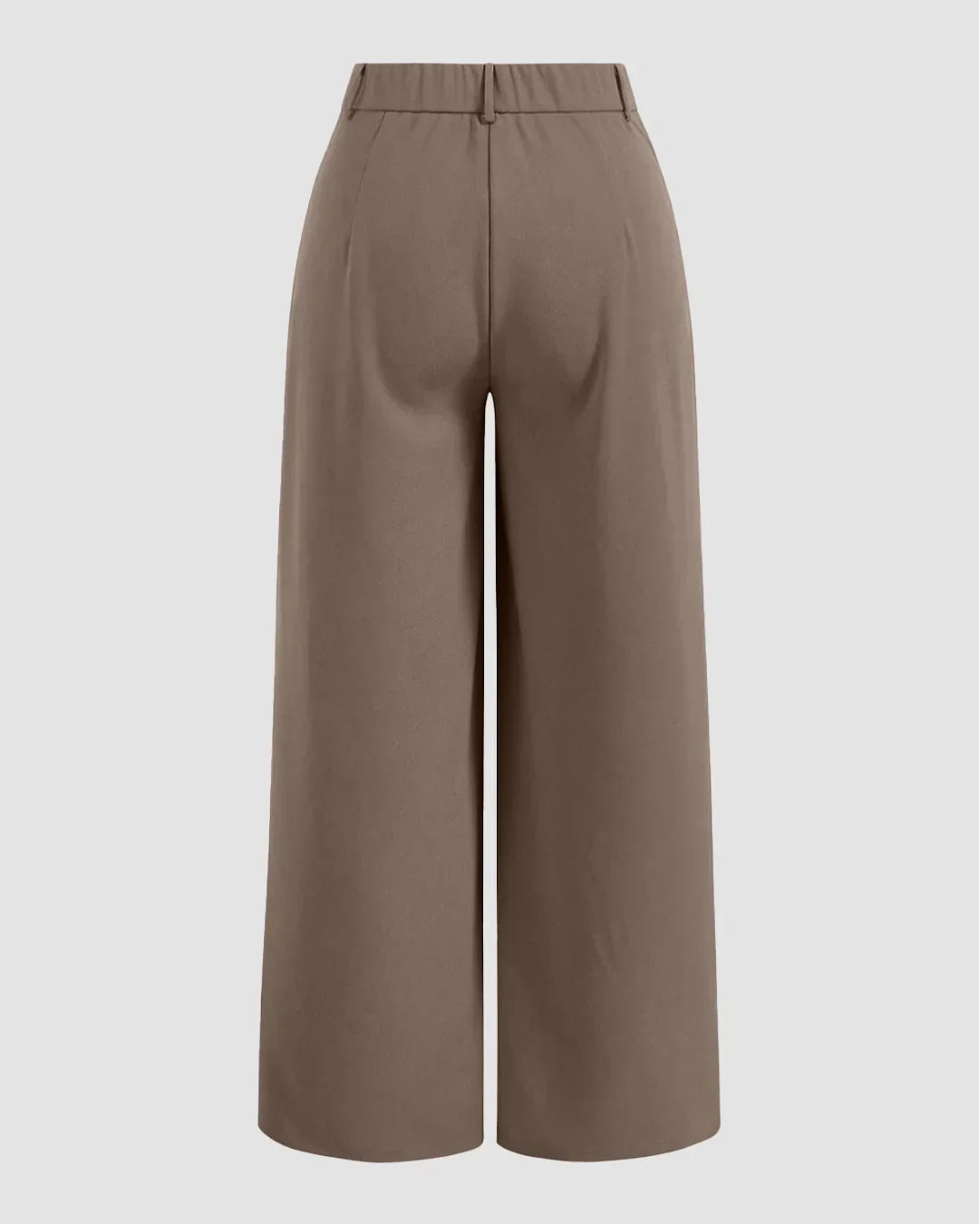 Light Brown Premium Trousers Curve & Plus