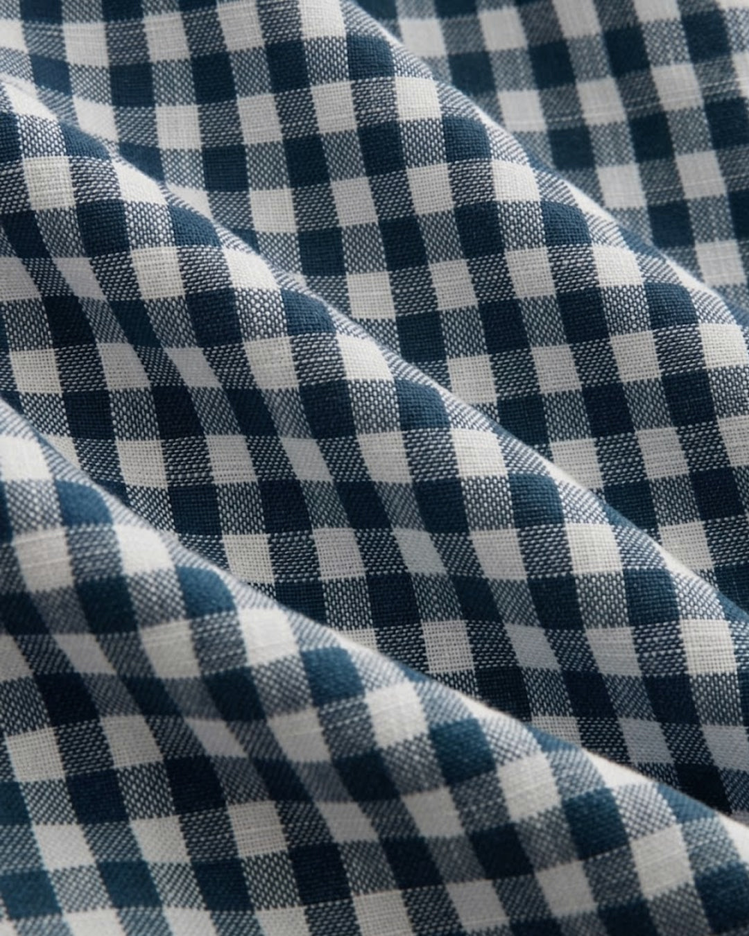 Peter Pan Collar Gingham Knotted Tank Top