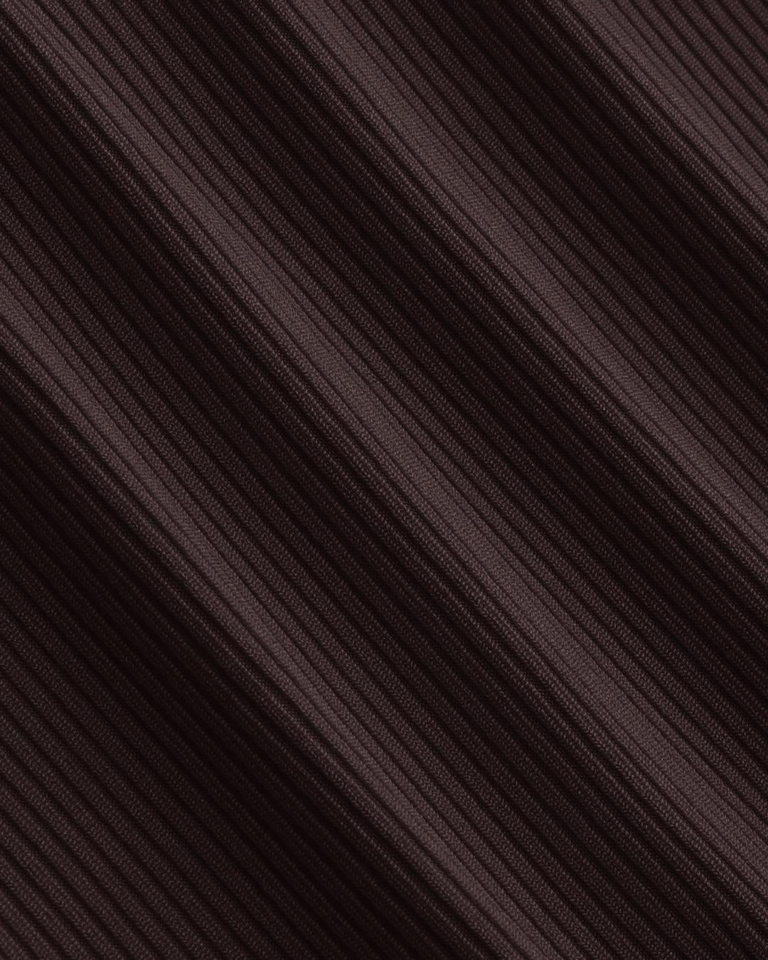 Ruched Square Neck Chocolate Brown Crop Top Curve & Plus