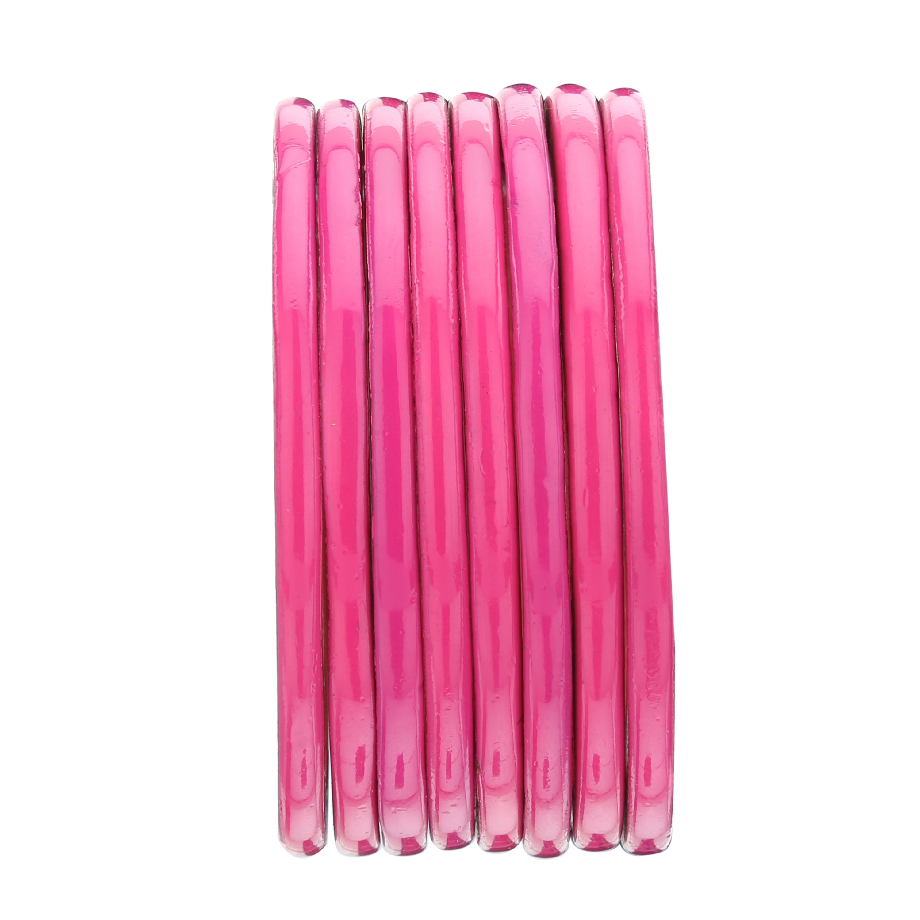 Sukriti Ethnic Bridal Wedding Lac Pink Bangles for Girls & Women – Set of 8