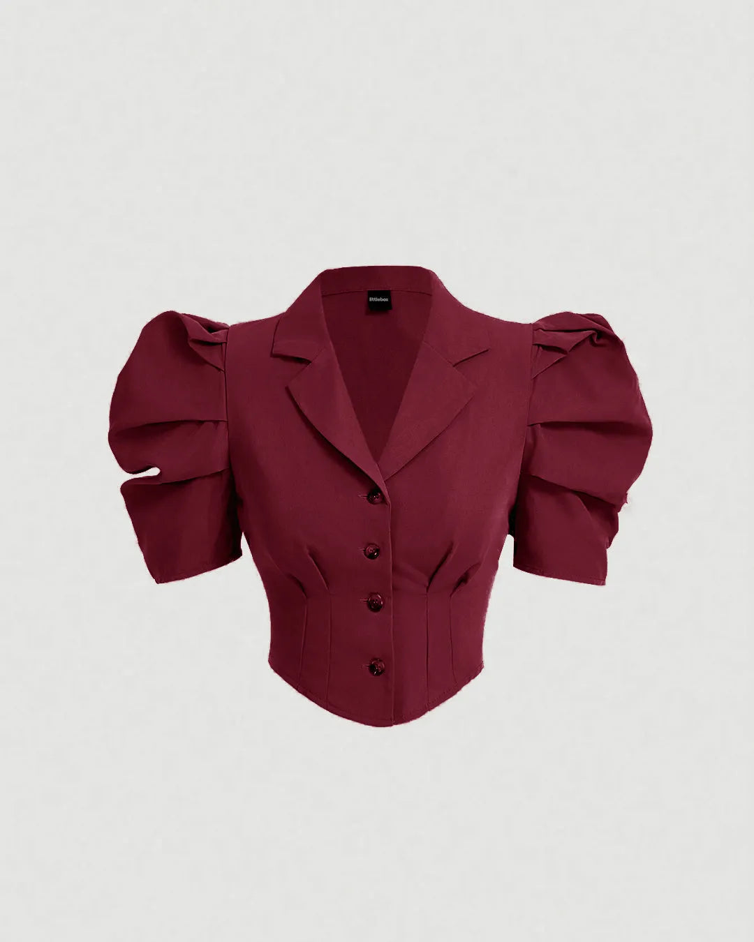 Solid Color Back to School Vintage Shirt In Burgundy