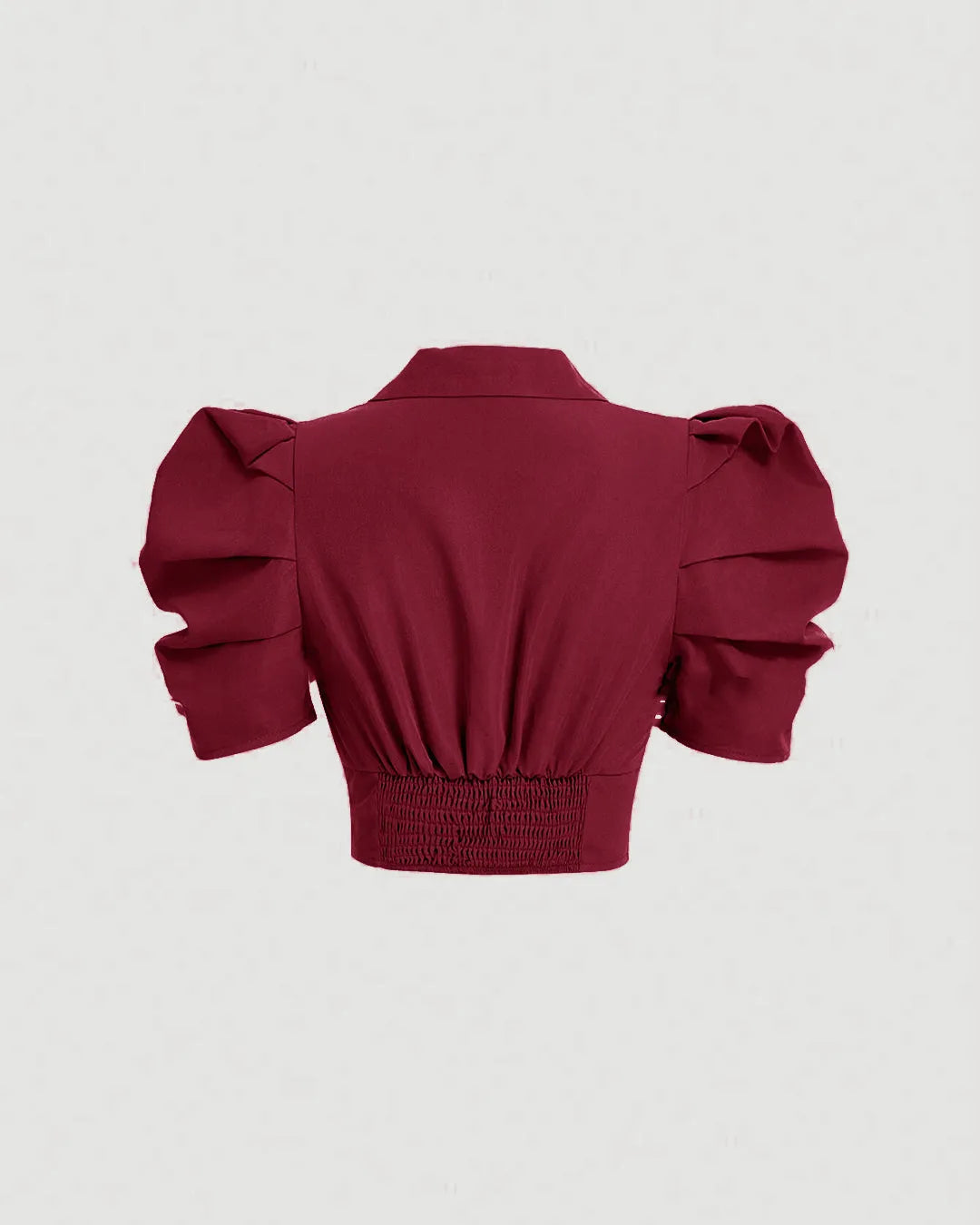 Solid Color Back to School Vintage Shirt In Burgundy