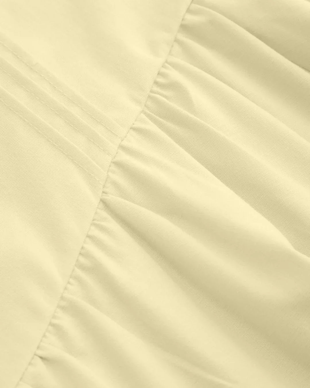 Square Neck Lace Up Ruffle Maxi Dress Curve & Plus in French Vanilla