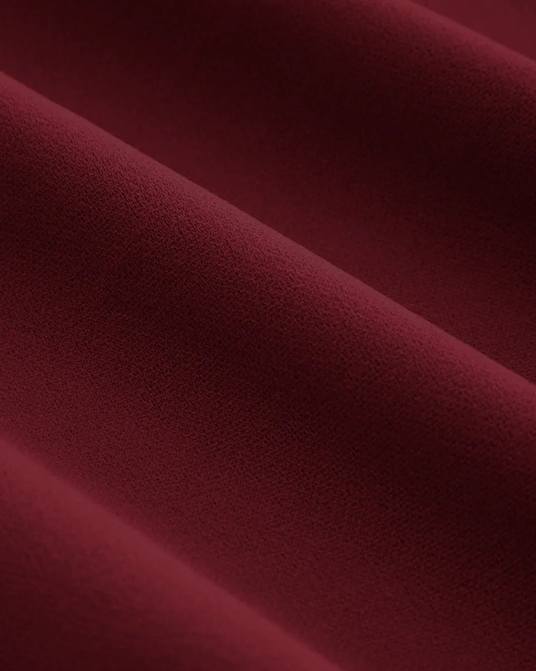 Square Neck Sleeveless Dress In Maroon