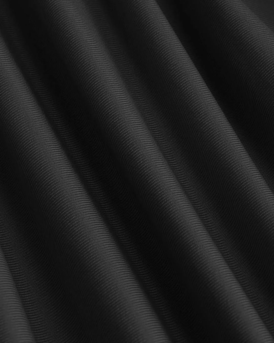 Strapless Ruched Black Tube Top