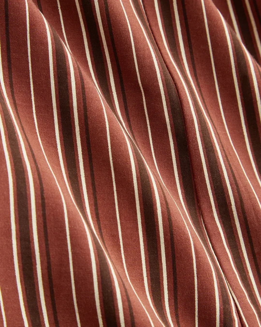 Striped Collared Fitted Full Sleeve Shirt