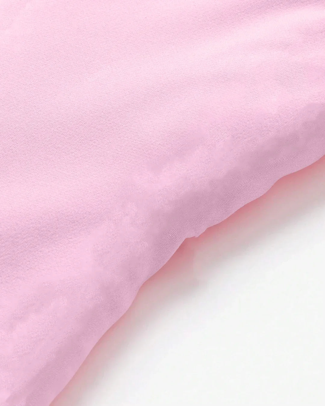 Tie-Shoulder Fitted Top in Powder Pink