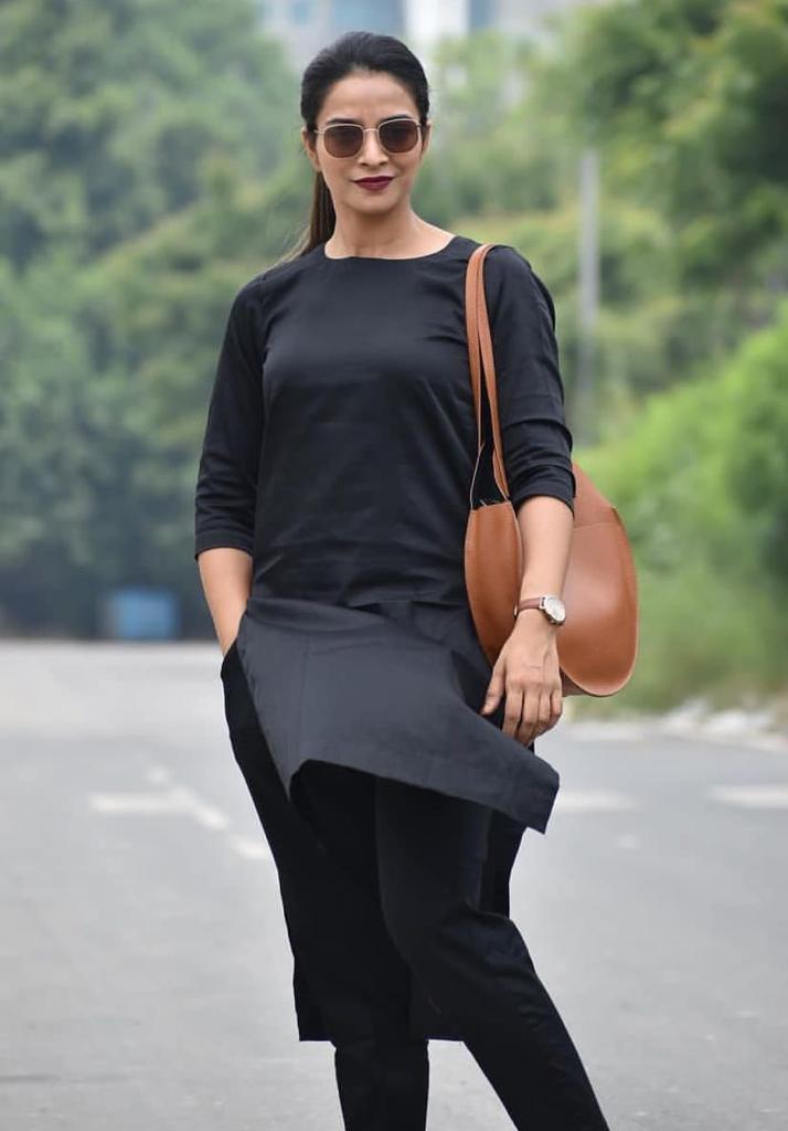 Cotton Kurti and Pant Cord Set