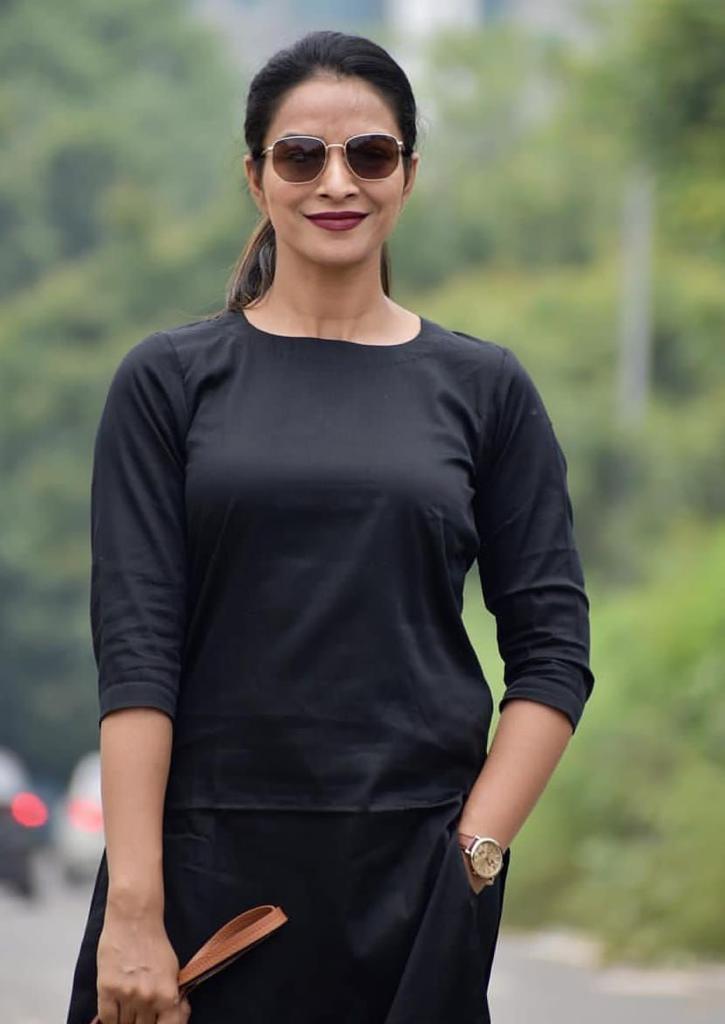 Cotton Kurti and Pant Cord Set