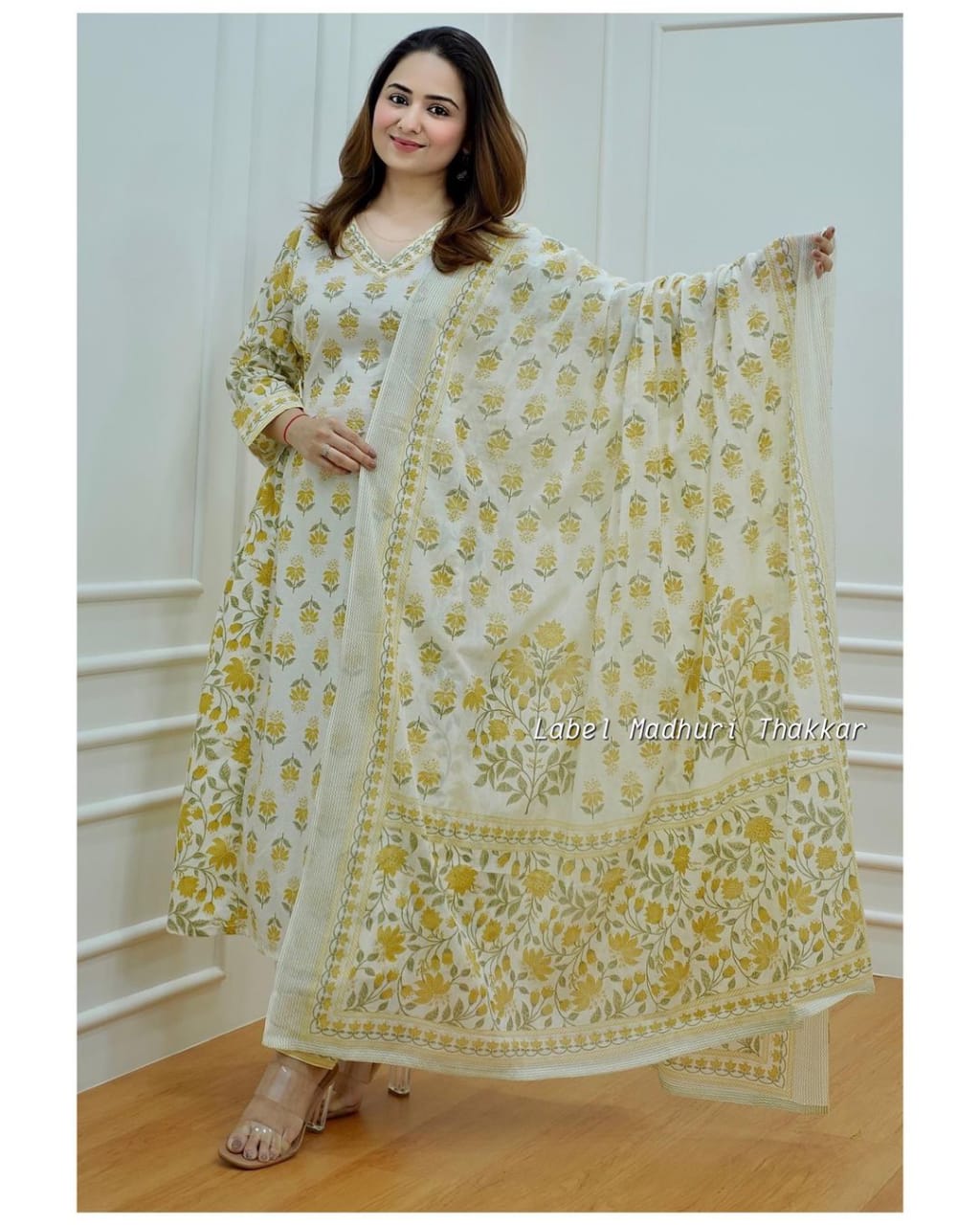 Floral Afghani Suit Set