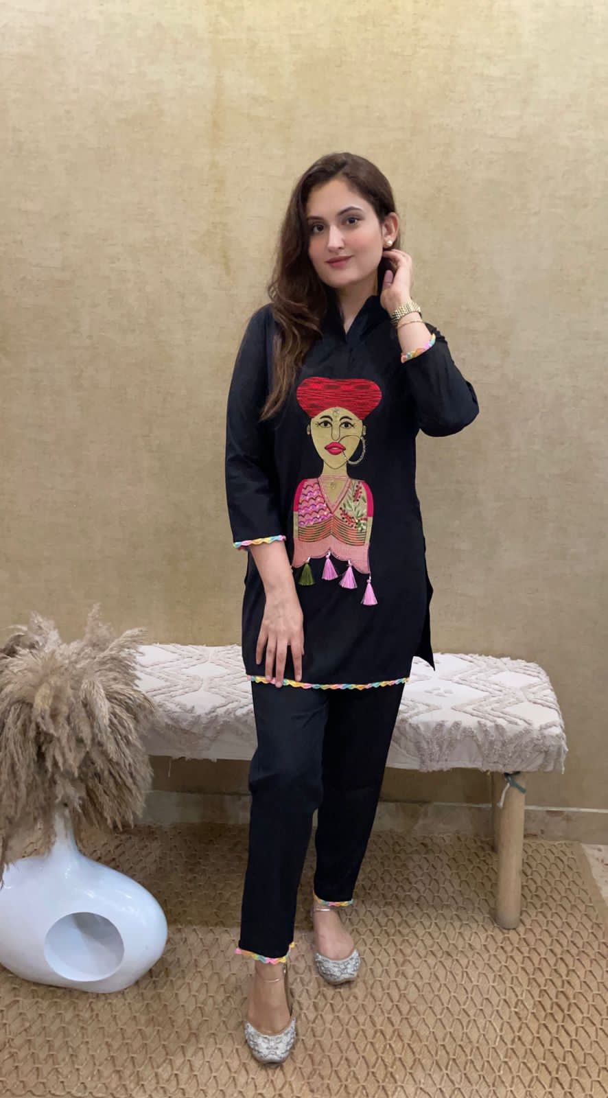 Cotton 60*60 Embroidery Cord Set