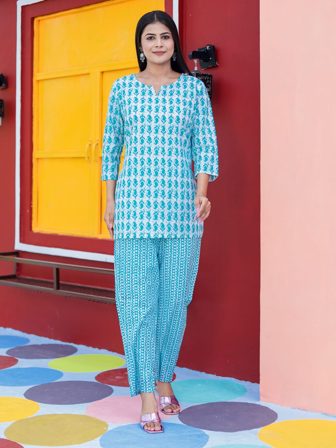 Cotton Night Suit Set