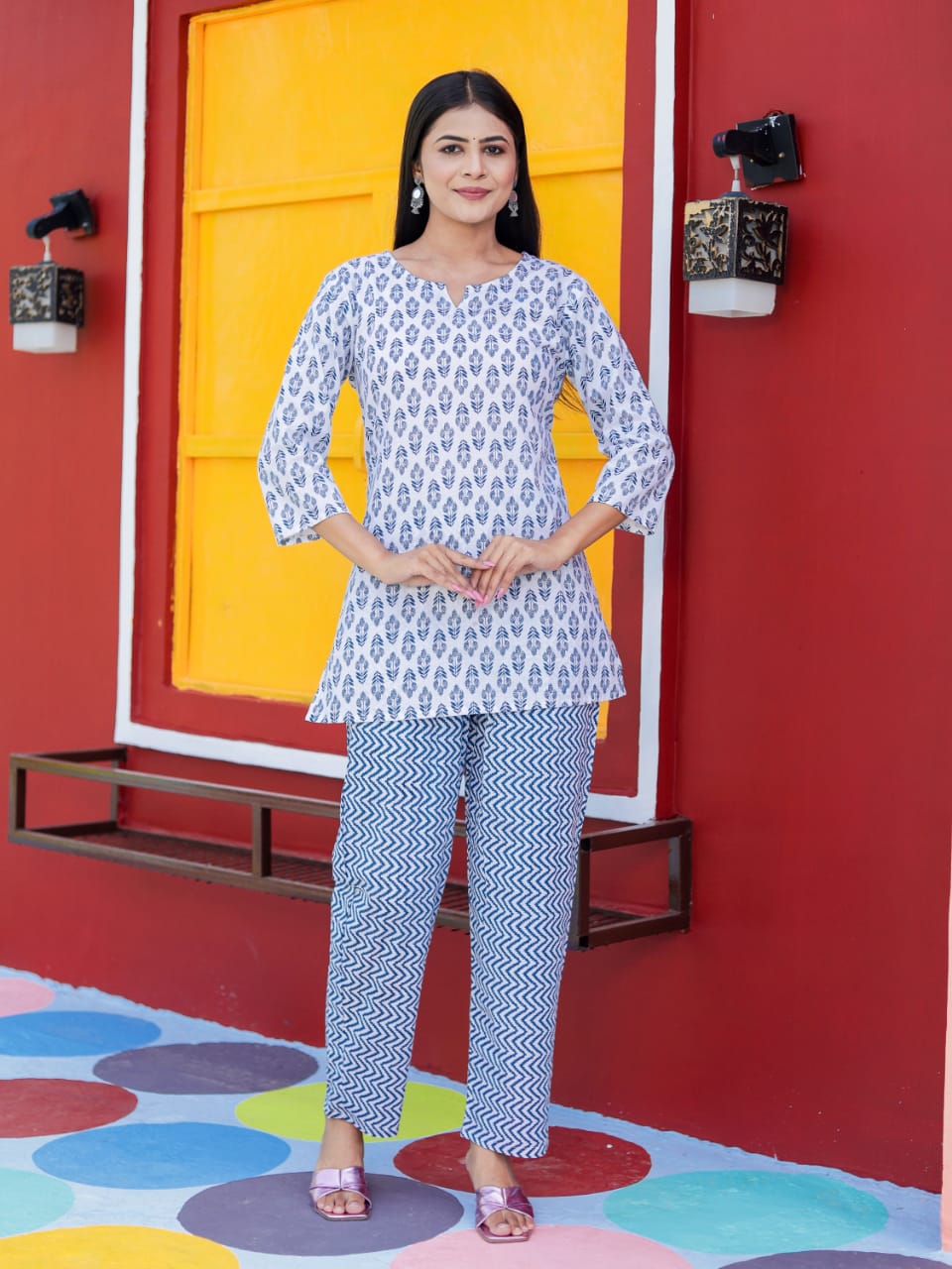 Cotton Night Suit Set
