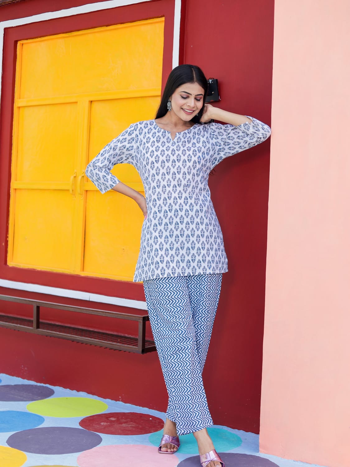 Cotton Night Suit Set