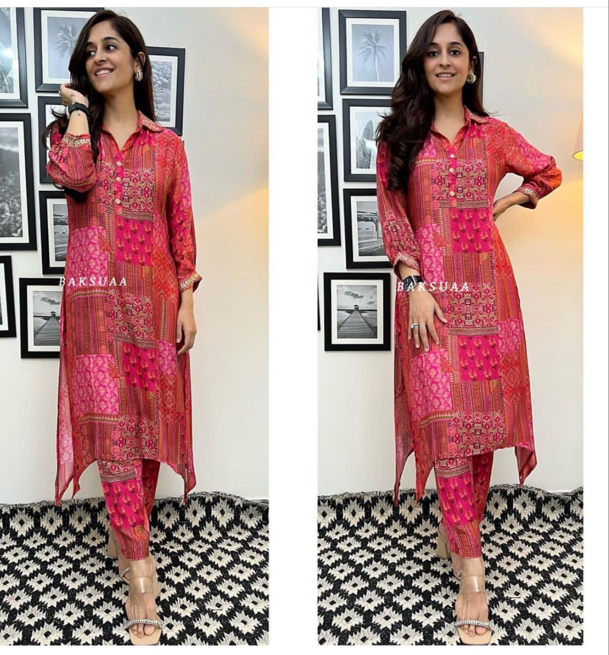 Maslin Co-ord Set with Digital Print