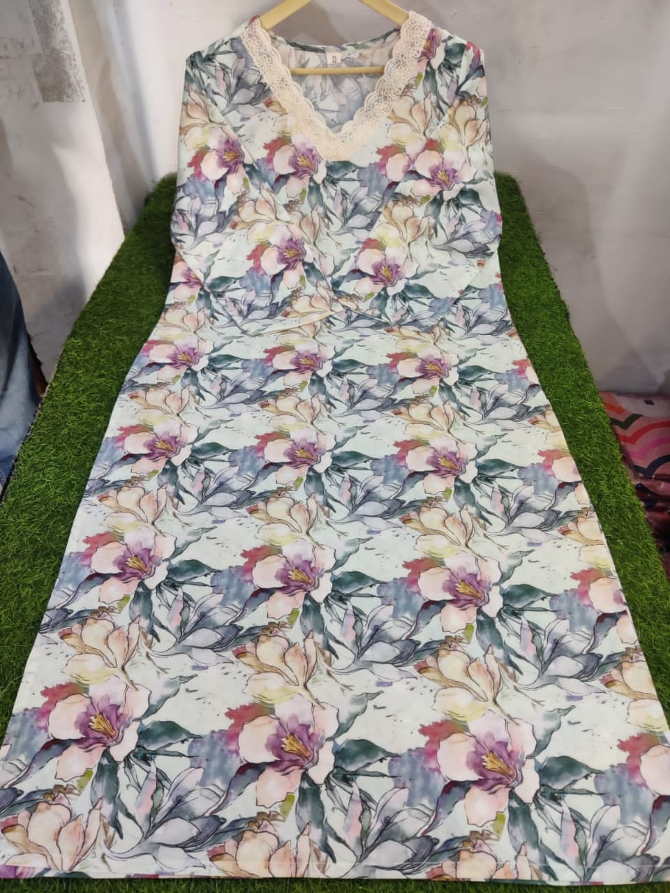 Muslin Suit with Digital Print Dupatta