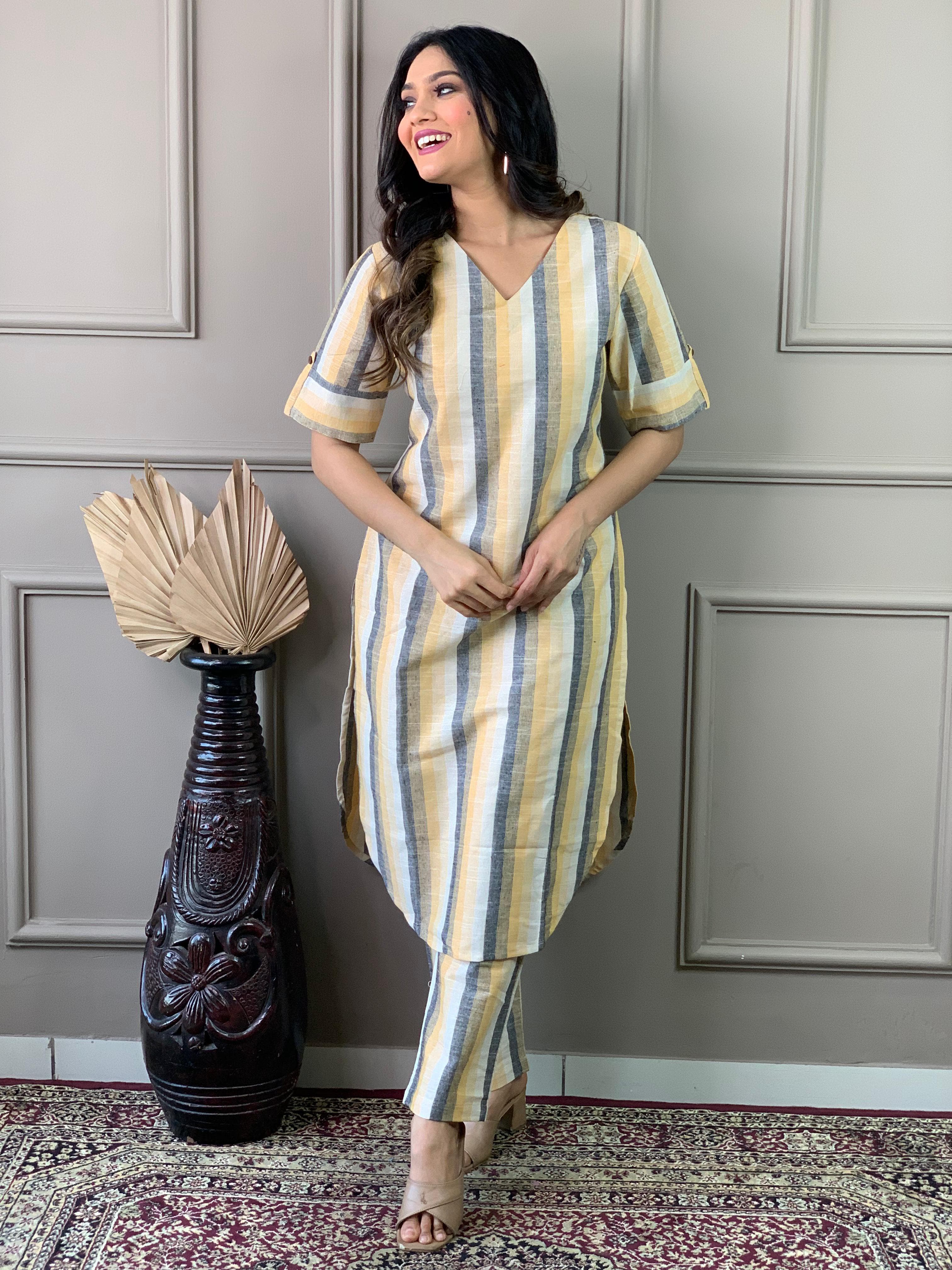 Breezy Comfort: South Cotton Kurta Set