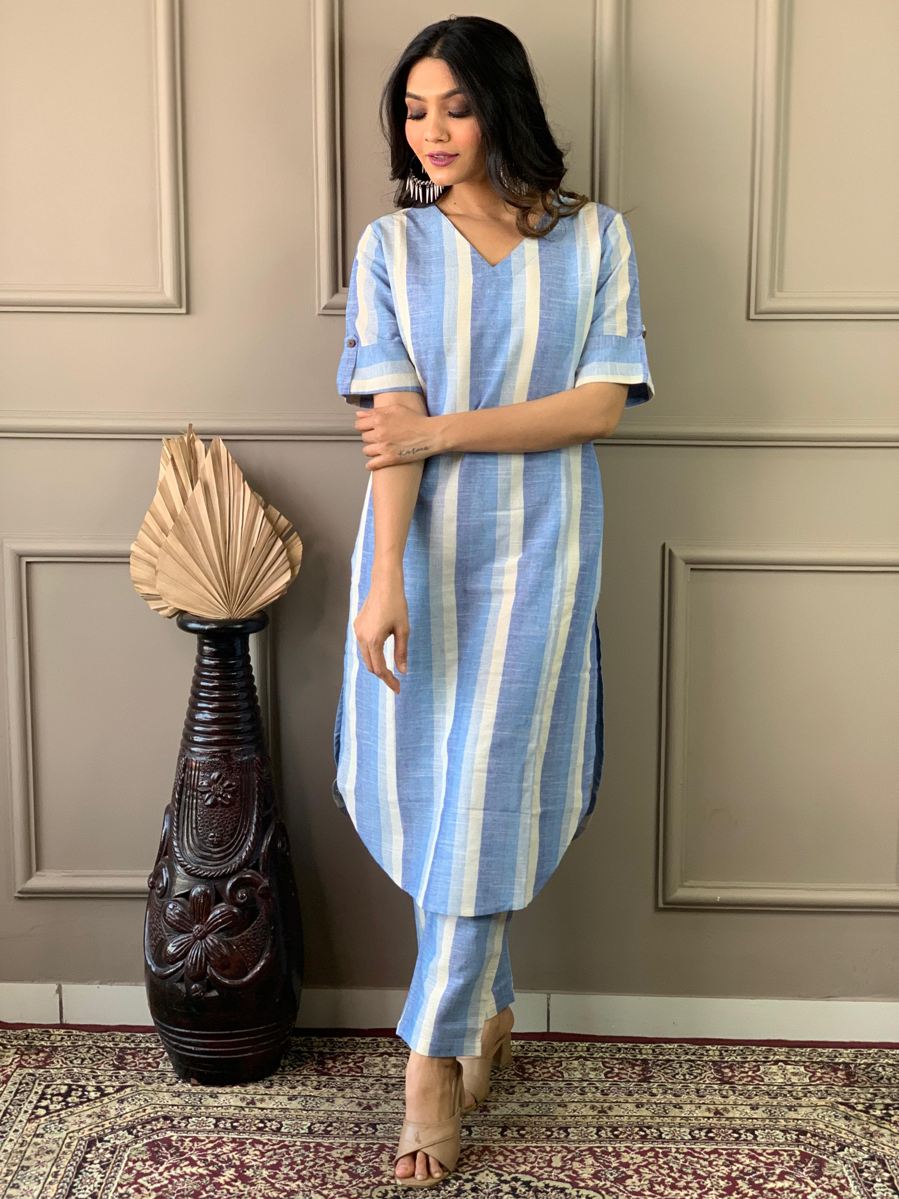 Breezy Comfort: South Cotton Kurta Set