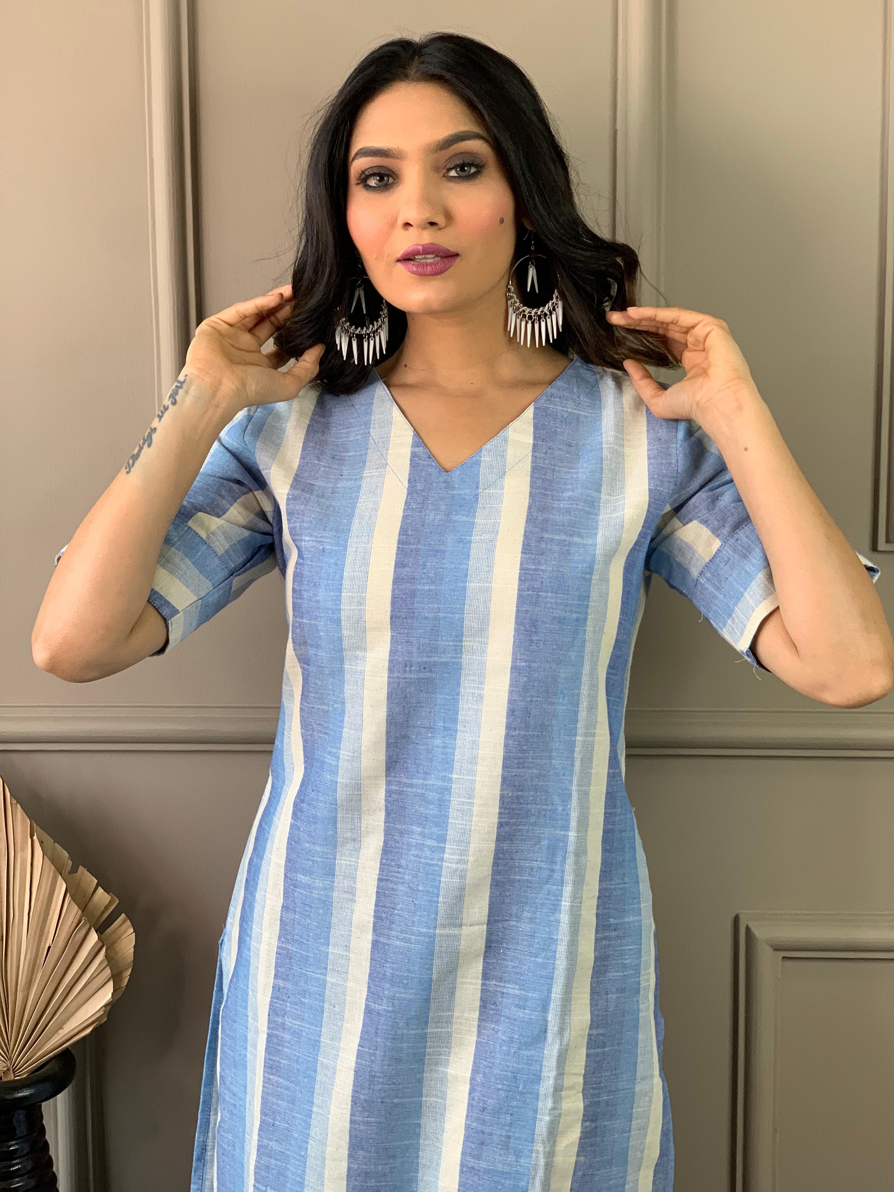 Breezy Comfort: South Cotton Kurta Set
